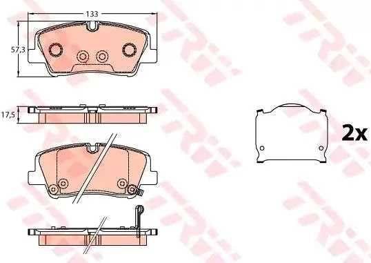 FREN BALATASI ARKA HYUNDAI H350 15>