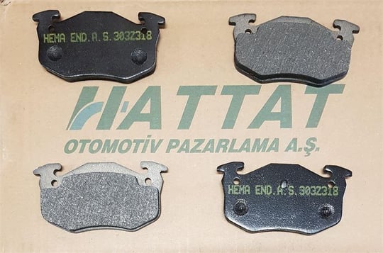 FREN BALATASI ARKA INCE CLIO 1.7 1.8 206 MEGANE 16V TWINGO FREN BALATASI ON
