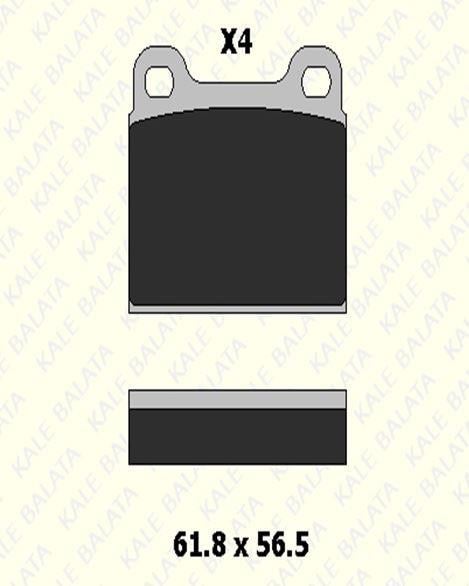 FREN BALATASI ARKA MERCEDES 200/280 W114-W115- W123-W126 21035 155 04 ANS KD13
