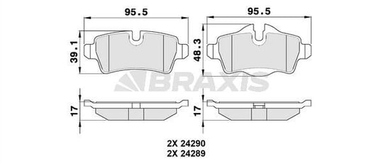 FREN BALATASI ARKA MINI R56