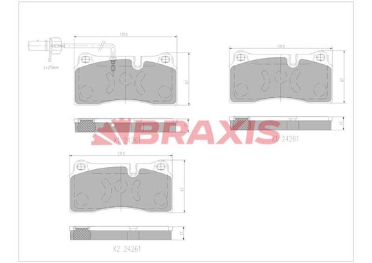 FREN BALATASI ARKA Q7 07 > 15 3.0 TDI TFSI CJGC CJMA BUN CASB
