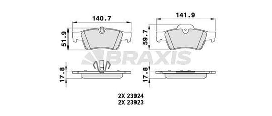 FREN BALATASI ARKA W463 04> W164 05>11 W251 05>12