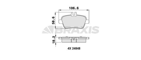 FREN BALATASI ARKA X156 13> W176 12>18 W246 11>18 C117 13>19 R172 11>