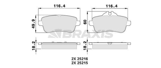 FREN BALATASI ARKA X166 12>15 W176 13>18 C117 13>19 W166 15>18 C292 15>19 R172 12>