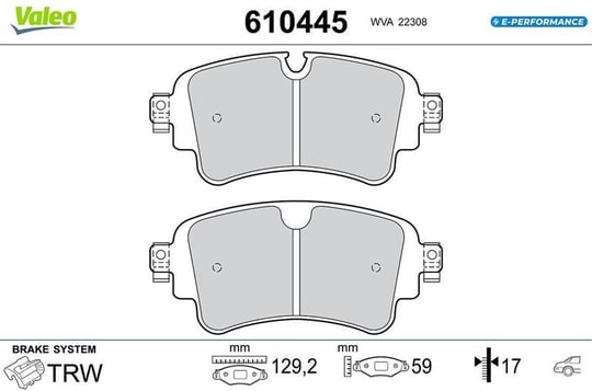 FREN BALATASI EV AUDI A4 B9 RR