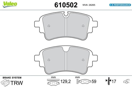 FREN BALATASI EV AUDI A4 B9 RR