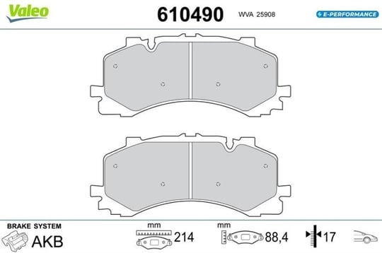 FREN BALATASI EV AUDI A6 C8 FR