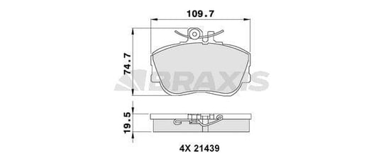 FREN BALATASI ON C-CLASS W202 94>00 S202 96>01