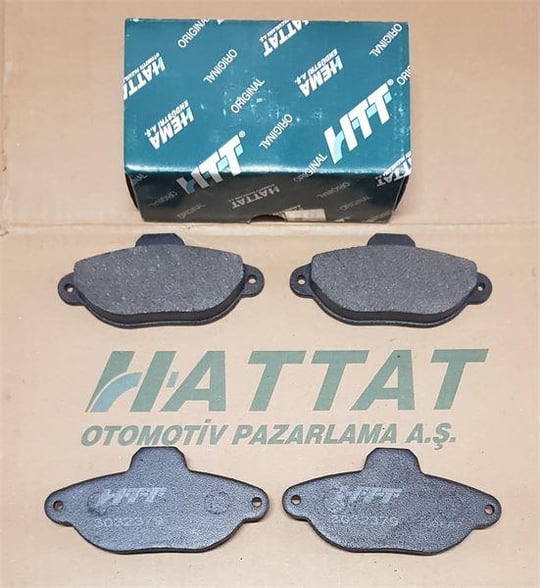 FREN BALATASI ÖN FİŞLİ FIAT 500 1.2 11/08=> .FORD KA 1.2 2.09=>