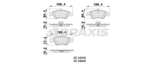 FREN BALATASI ON W204 07>14 S204 07>14 C204 11> C218 11>17 W212 09>15 C207 09>16