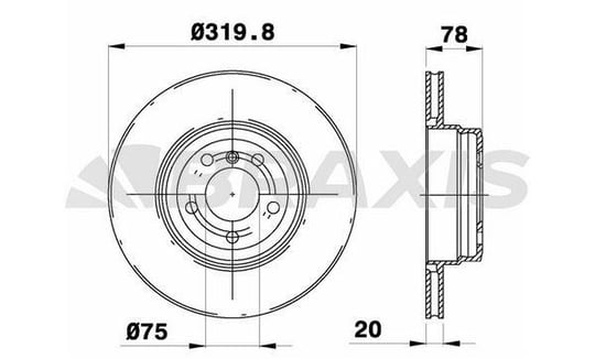 FREN DISKI ARKA BMW X5 E70 LCI F15  X6 E71 F16