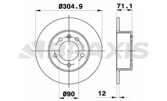 FREN DISKI ARKA MASTER III MOVANO B 2,3DCI 10>