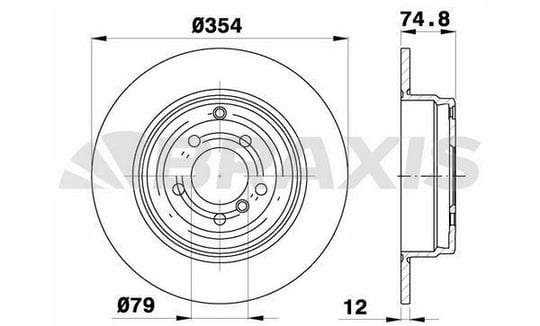 FREN DISKI ARKA RANGE ROVER 02-09