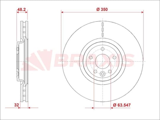 FREN DISKI ON F-PACE (X761) XE (X760) XF (X260) 15>18