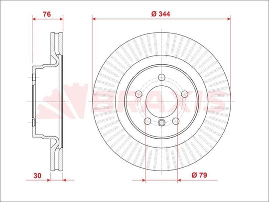FREN DISKI ON RANGE ROVER 02-09 4.4 BENZIN