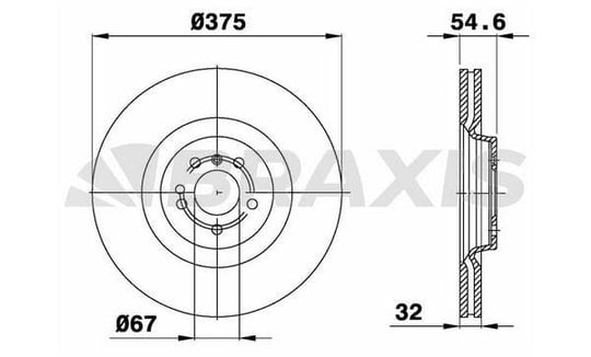 FREN DISKI ON X164 06>12 W164 07>11 W251 07>14