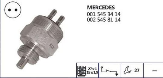 GERİ VİTES MÜŞÜRÜ MERCEDES KAMYON AGIR SERI