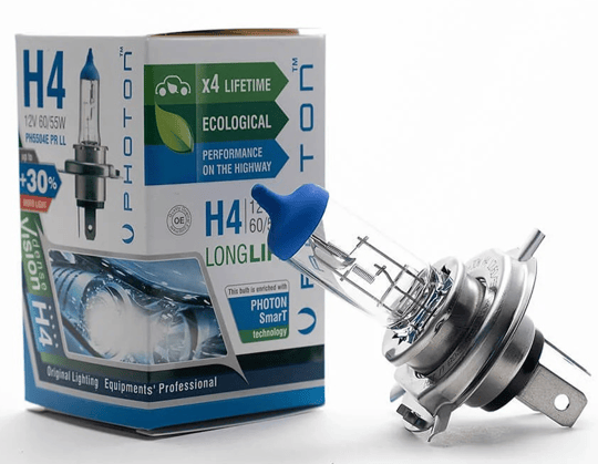 H4 12V 60-55W ECO YÜZDE 30 FAZLA IŞIK