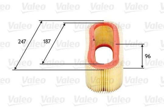 HAVA FİLTRESİ FORD TRANSIT 86 2.5 D