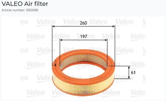 HAVA FİLTRESİ HILUX 80>90, NISSAN D21 PICKUP TERRA