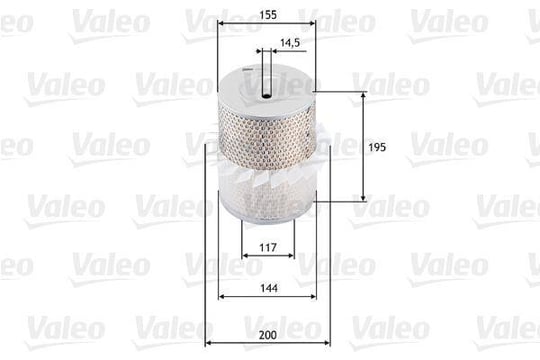 HAVA FİLTRESİ MITSUBISHI PAJERO I L04_G, L14_G | M