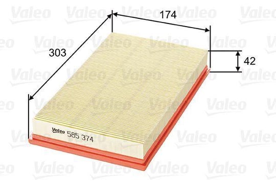 HAVA FİLTRESİ SAAB 9-3 2.2 TID