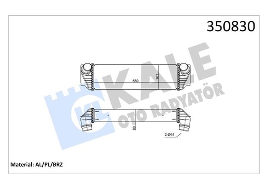 INTERCOOLER BMW 5 6 7