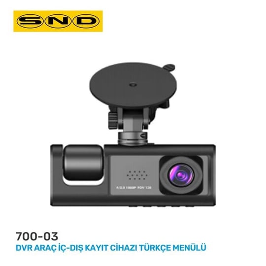 KAMERA DVR ARAÇ İÇ-DIŞ KAYIT CİHAZI TÜRKÇE MENÜLÜ