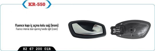 KAPI AÇMA KOLU IÇ SAĞ KOROM MEGANE III HB