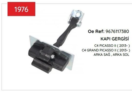 KAPI GERGİSİ ARKA CITROEN C4 PICASSO II GRAND PICA SSO II 2013 -