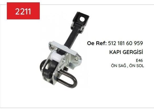 KAPI GERGİSİ ÖN BMW E46 1997 - 2006