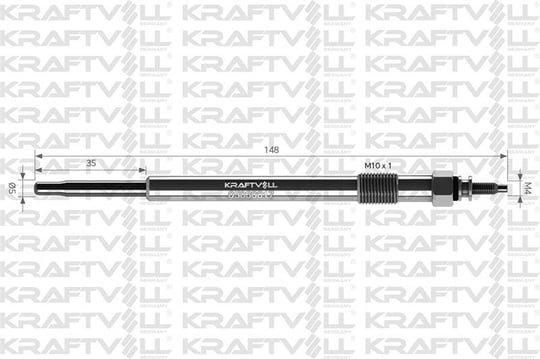 KIZDIRMA BUJISI 11,5V JUMPER 2.2 HDI MONDEO-S-MAX 1.8-2.0 TDCI TRANSIT V184 11,5V 01-->
