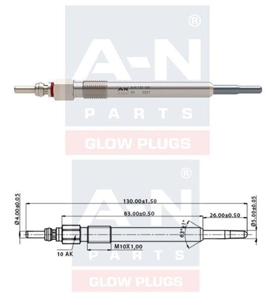 KIZDIRMA BUJİSİ ECO 5V CHRYSLER VOYAGER IV (RG, RS): 2.8 CRD DODGE NITRO: 2.8 CRD JEEP CHEROKEE (KJ): 2.8 CRD 46072017F GLP195 0250402003 ET1-A-N-130 195