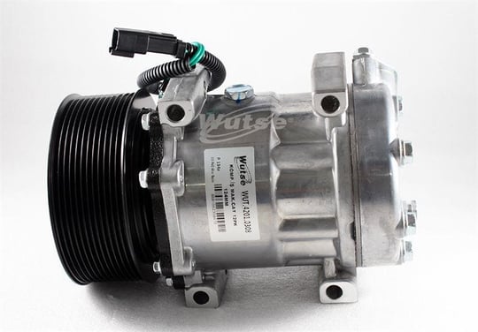 KLIMA KOMPRESORU 24V CAT ISMAKINASI 12PK 124mm SANDEN-6095