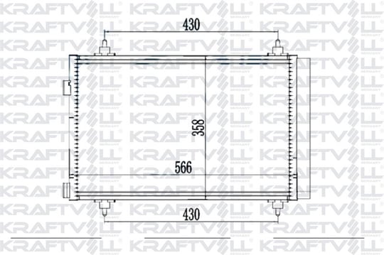 KLIMA (KONDANSER) RADYATORU C4 C4 PICASSO BERLINGO III PARTNER TEPE P308 P3008 P5008 C4 II DS4 DV6 D