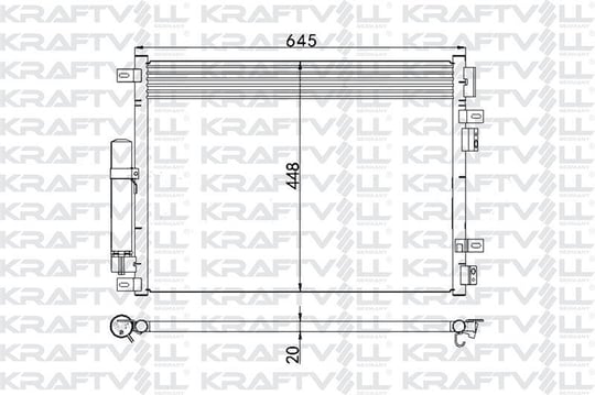 KLIMA RADYATORU  300 C / TOURING 2.7 / 3.5 / 5.7 / AWD 04 12