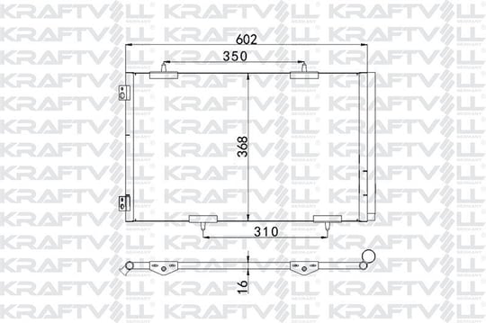 KLIMA RADYATORU 301 C-ELYSEE 1.2 VTI 1.6VTI 1.6HDI EURO5