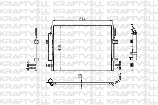 KLIMA RADYATORU 306DT DISCOVERY IV L319 09>18 RANGE ROVER SPORT I L320 09>13