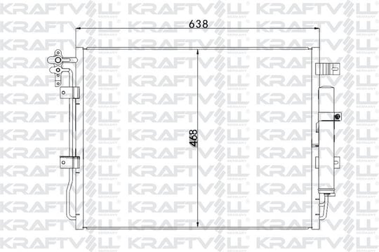 KLIMA RADYATORU 306DT DISCOVERY IV L319 09>18 RANGE ROVER SPORT I L320 09>13
