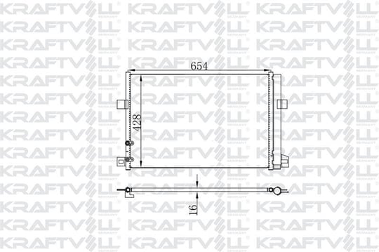 KLIMA RADYATORU AMAROK 10> 2.0TDI
