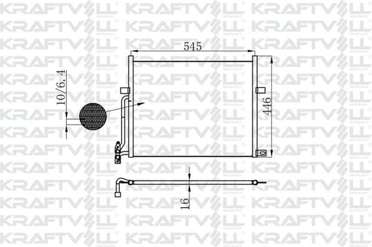 KLIMA RADYATORU BMW E46 M43 M52 M54 N40 N42 N45