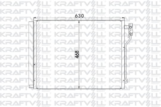 KLIMA RADYATORU BMW F07 F10 F11 F18 N20