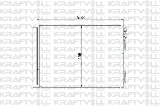 KLIMA RADYATORU BMW F10 F01 N47 N57 B47 B57