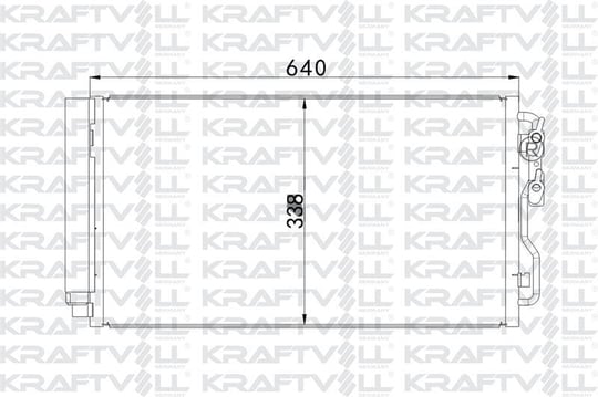 KLIMA RADYATORU BMW F20 F21 F30 F80