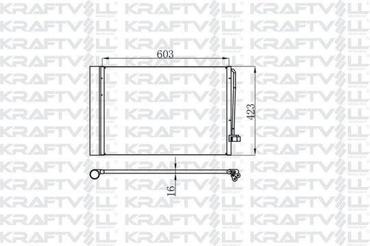 KLIMA RADYATORU BMW M54 N62 N73 E60 E65 E63 E64