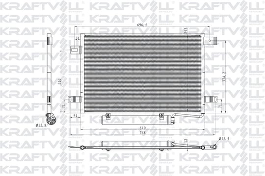 KLIMA RADYATORU CRAFTER 06>16 SPRINTER 906 06>16