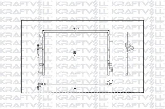 KLIMA RADYATORU CRAFTER 06>16 SPRINTER 906 06>16