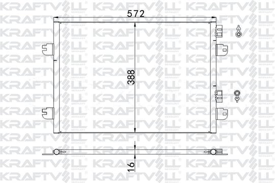 KLIMA RADYATORU DACIA DUSTER LOGAN SANDERO RENAULT MEGANE I SCENIC I 1.4 1.5 dCI 1.6 1.9 dTi