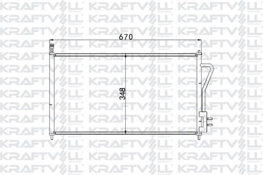 KLIMA RADYATORU FOCUS II 1.4 16V / / 1.8TDCI / 1.6 ZETEC S 16V (98 04)