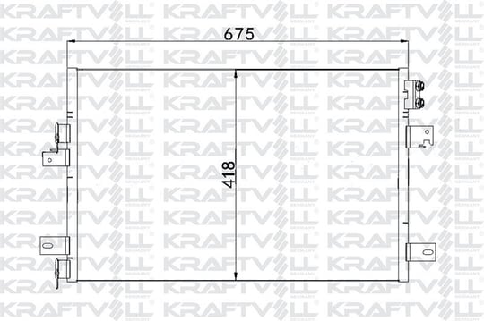 KLIMA RADYATORU JEEP COMPASS 2.0 CRD 06> DODGE AVENGER 2.4 07>14 CHRYSLER SEBRING 2.7 07>10